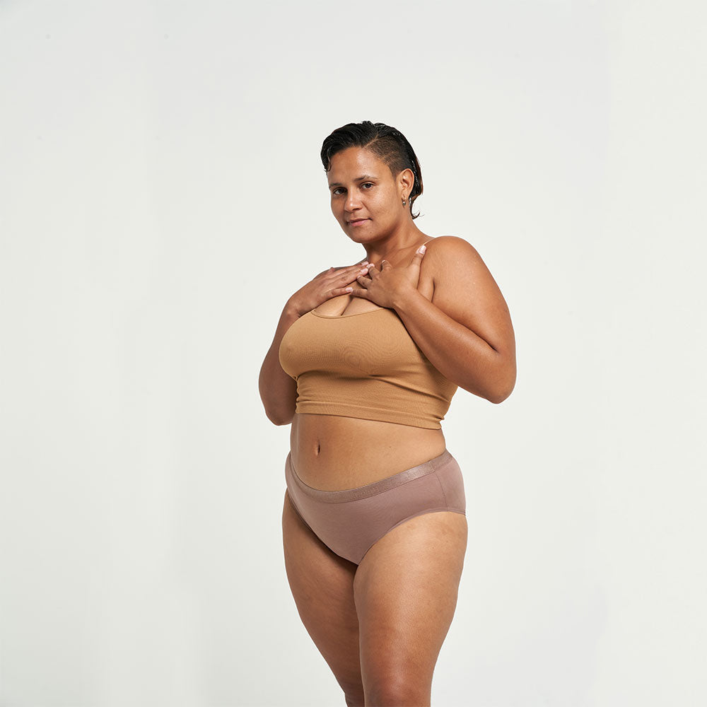 Moderate Bikini brownie front