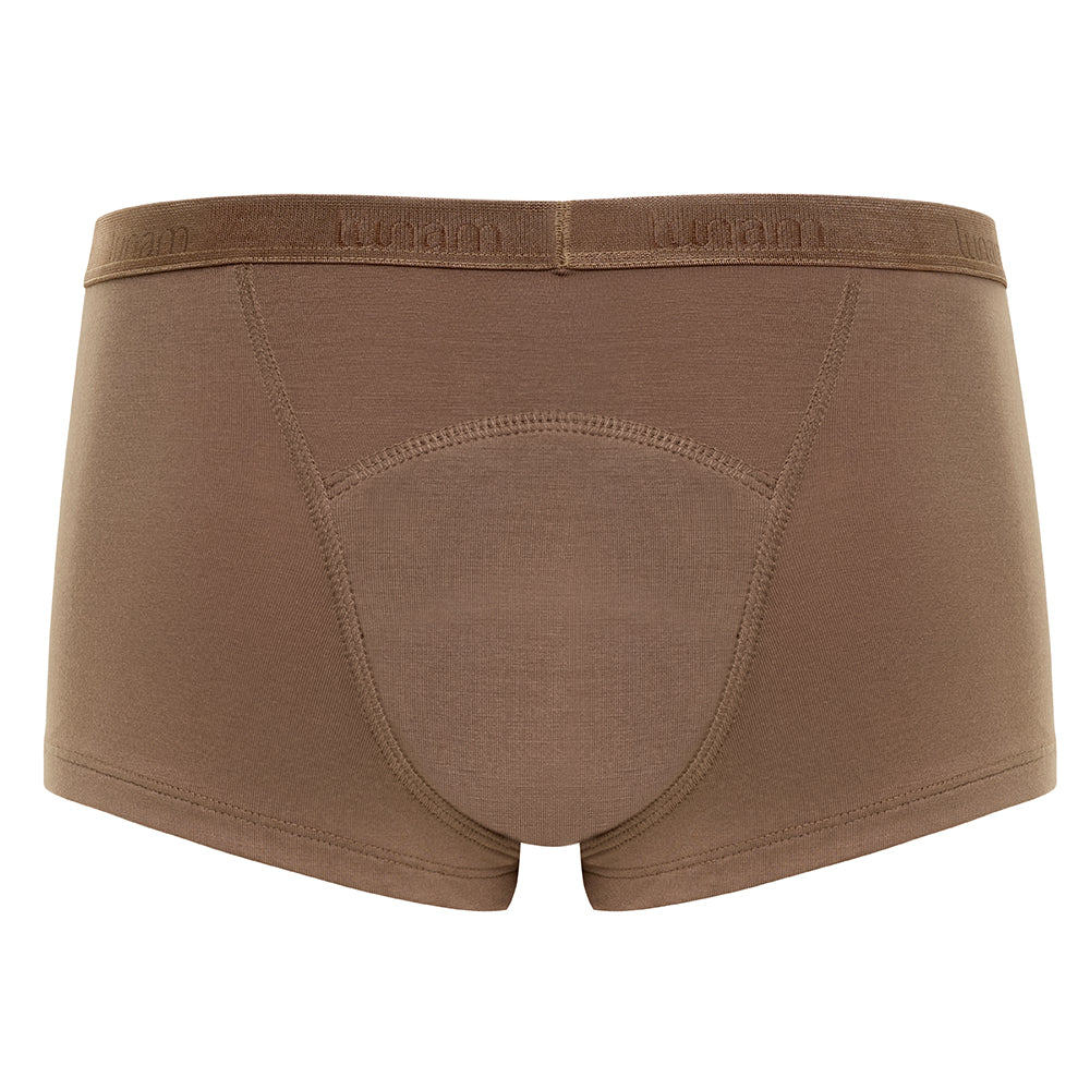 lunam boyshort brownie back